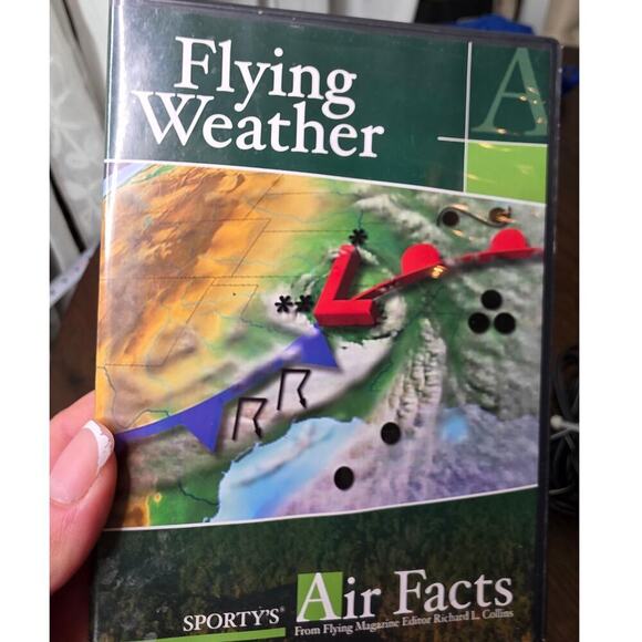 Sportys Other - Sporty's Air Facts DVD - Flying Weather - Richard L. Collins VGC